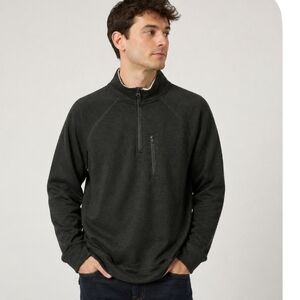 OLD RIVER Pullover Jacket 1/4 Zip Large
